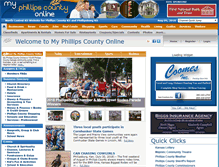 Tablet Screenshot of myphillipscountyonline.com